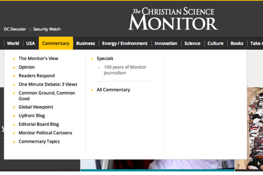 Changes to Monitor Commentary